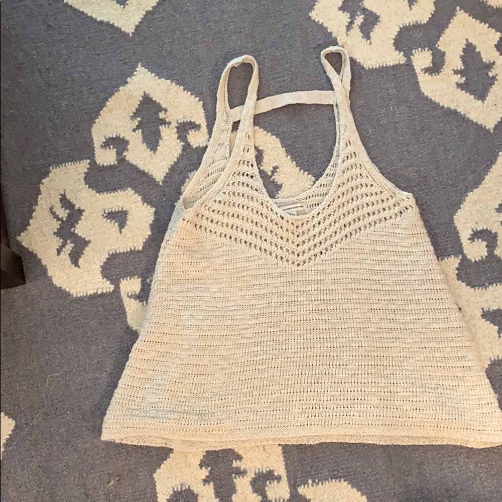American eagle crochet tank